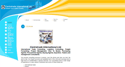 Desktop Screenshot of centretradegroup.com